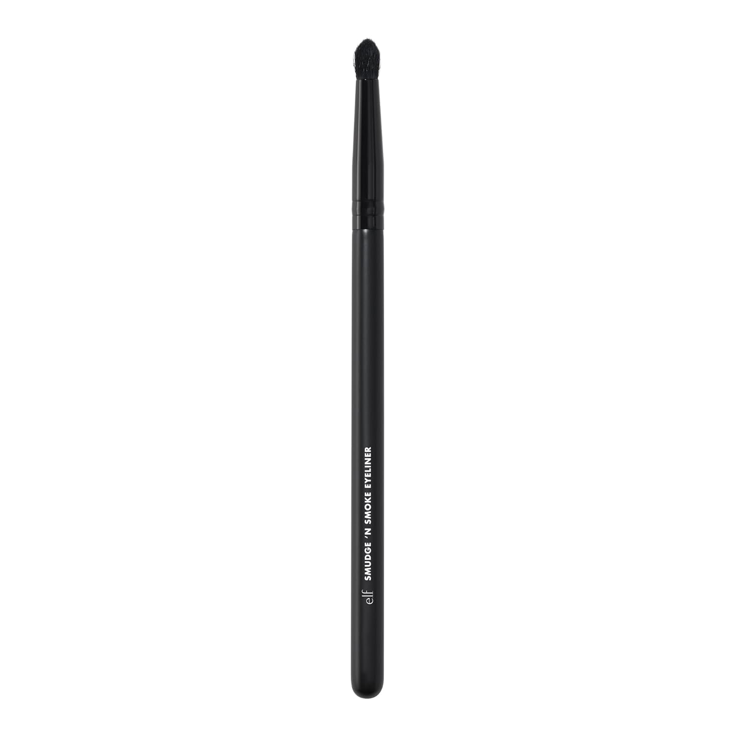 E.L.F. Smudge 'N Smoke Eyeliner Brush, Multi-Use Eyeshadow & Eyeliner Brush For Creating A Perfect Smoky Eye, Vegan & Cruelty-Free