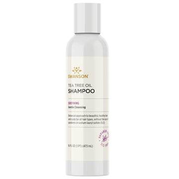 Swanson Tea Tree Oil Shampoo 16 Fl Ounce (1 Pt) (473 Ml) Liquid