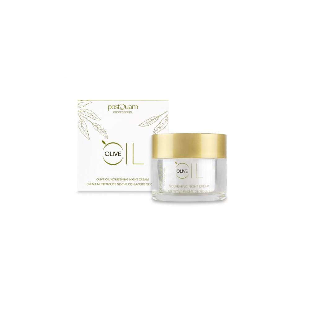Postquam Professional Night Cream 50Ml - Hyaluronic Acid - Vitamin C - Olive Oil - Spanish Beauty - Anti-Aging - Deeply Moisturizes - Hydrates - Renewsthe Skin - Skin Care - Natural Ingredients