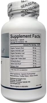 Energetix Pure Body Clear 180 Capsules