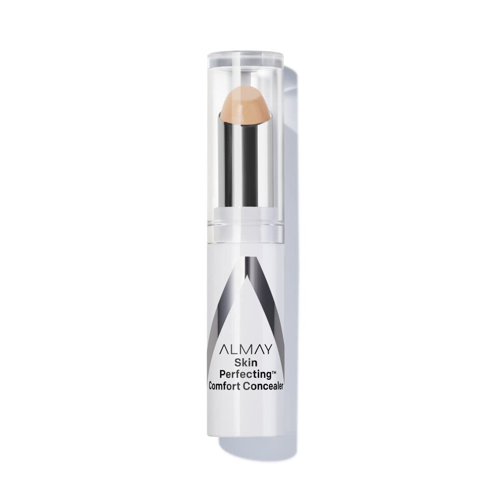 Almay Concealer, Face Makeup, Full Coverage Concealer, Matte Finish, Oil Free, Hypoallergenic, Fragrance-Free, Dermatologist Tested, 140 Light Medium, 0.08 Oz