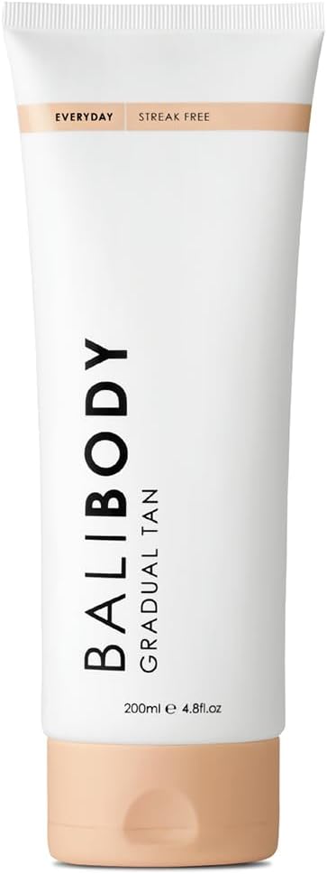 Bali Body Gradual Tan | 2-In-1 Moisturizer For The Whole Body Providing Gradual Bronze Glow | Soothing & Non-Irritating For All Skin Types | Vegan, Cruelty Free, Australian Made (200 Ml/6.7 Fl Oz)