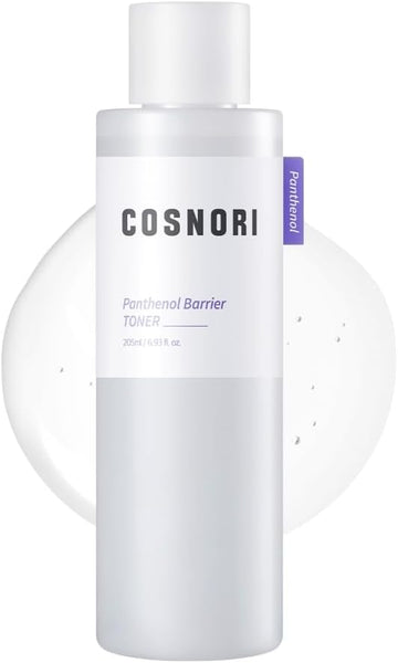 Cosnori Panthenol Barrier Toner - Vegan Skin Barrier Strengthening Toner, Korean Skincare, High Content Panthenol, Kakadu Plum Extract, Skin Texture&Hydration Care, 6.93 Fl.Oz