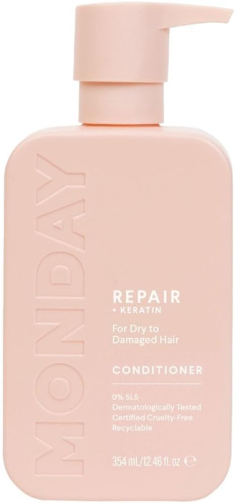 Monday Repair + Keratin Conditioner 354Ml - 12.46Fl Oz