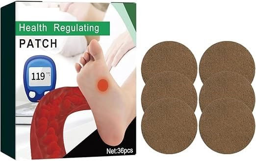 Health Regulating Sugar Control Patches – Stimulate Foot Acupuncture Points for Sugar Regulation & Eye Health(36pcs)