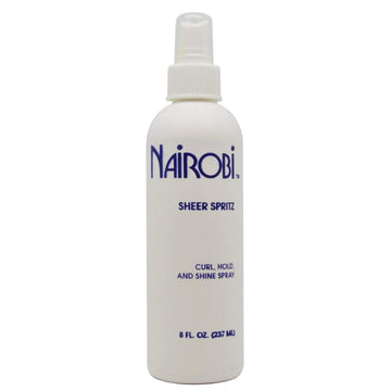 Nairobi Sheer Spritz Curl Hold And Shine Spray By Nairobi For Unisex Hair Spray, 8 Ounce
