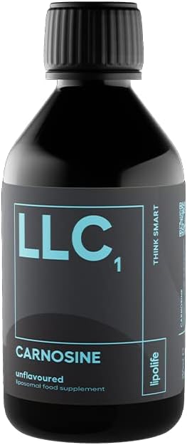 liposomal Carnosine. Unflavoured Liquid, Gluten Free, Vegan. Advanced antioxidant with Higher Absorption. 240ml. lipolife LLC1 : Amazon.co.uk: Health & Personal Care