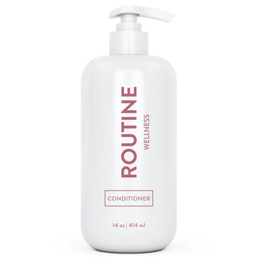 Conditioner For Stronger Hair - Biotin | Color Safe | Sulfate-Free | Vegan | Clinically Tested | Nourishing Oils And Vitamins - Honeysuckle & Rice Milk 14Oz