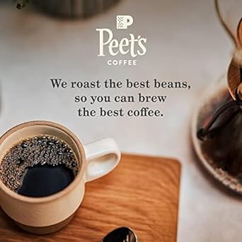Peet's Coffee, Medium Roast Whole Bean Coffee - Big Bang 63 Ounces (6 Bags of 10.5 Ounces) : Everything Else