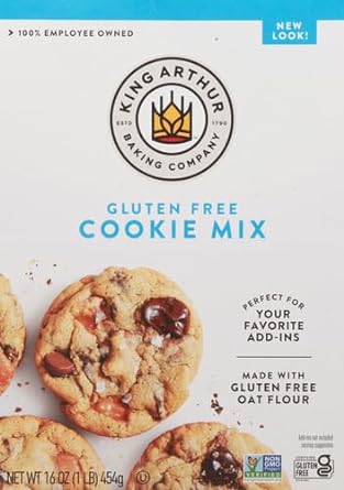 King Arthur Baking Company, Cookie Mix, Gluten-Free Oat Flour, 16 Oz, 1 Count