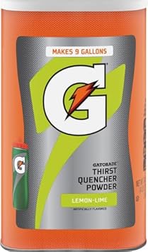 Gatorade Thirst Quencher Powder, Lemon Lime, 76.5 Ounce,Pack Of 1