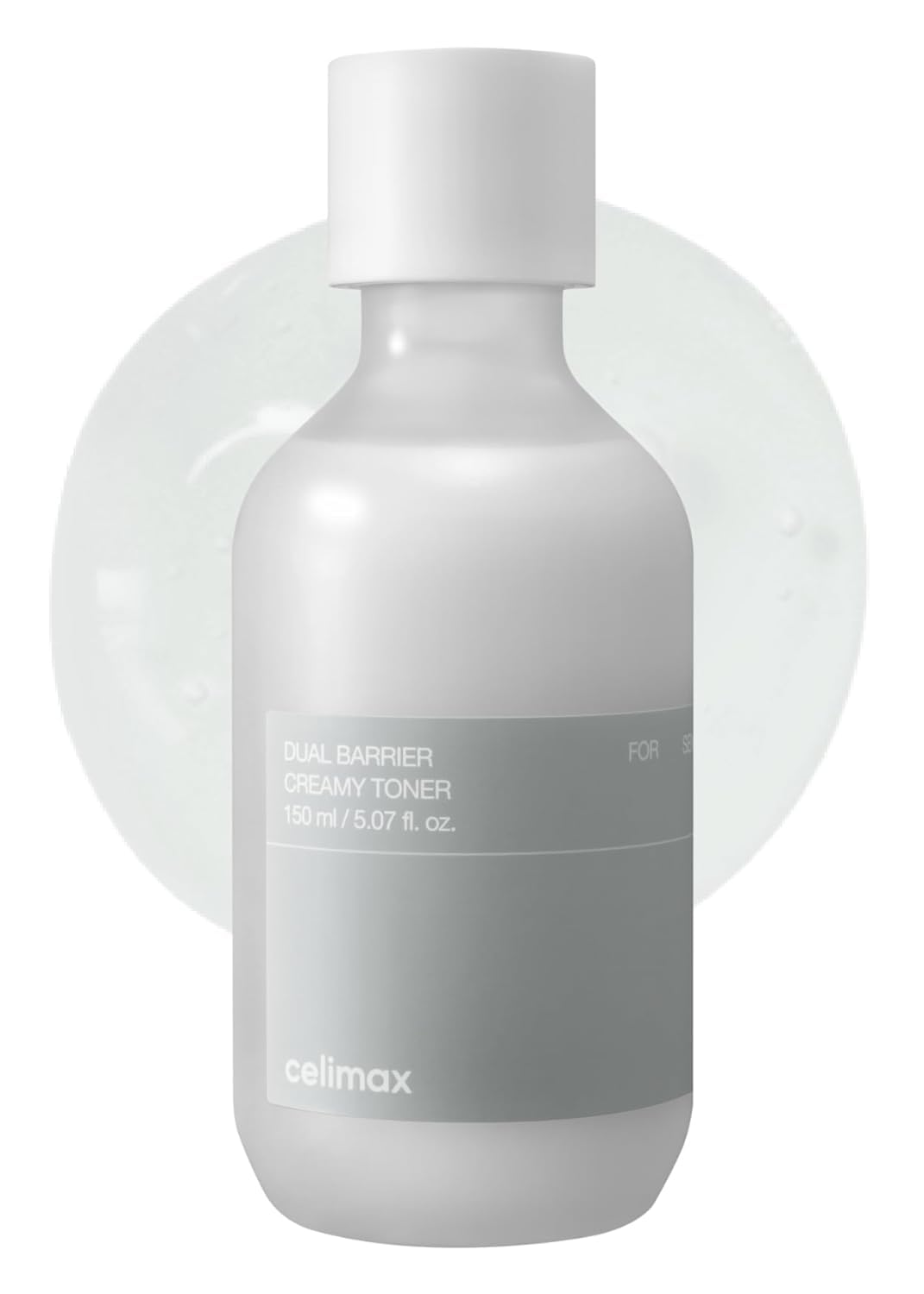 Celimax Dual Barrier Creamy Toner | With Ceramides, Peptide, Oil & Alcohol Free, Facial Astringent, Hydrating, Calming, Soothing, Non Irritating,150Ml