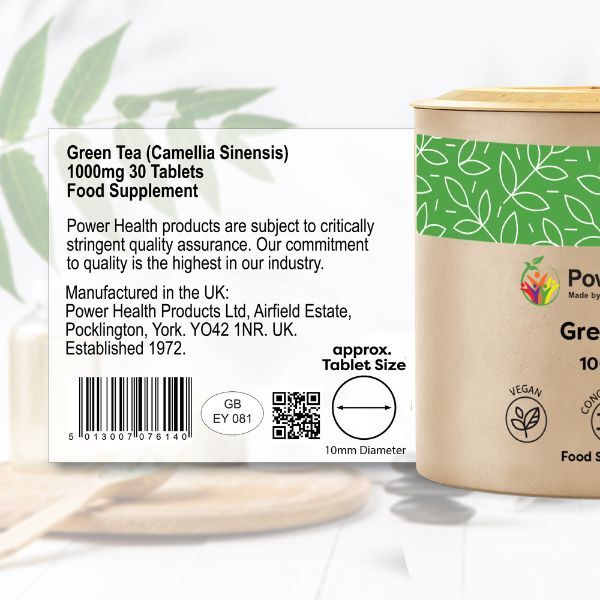 Power Health Green Tea 1000Mg Tabs - 30S