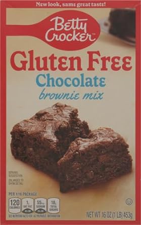 Betty Crocker Gluten Free Chocolate Brownie Mix, 16 oz