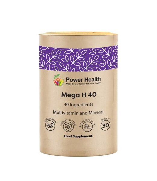 Power Health Mega H40 Caps - 30S