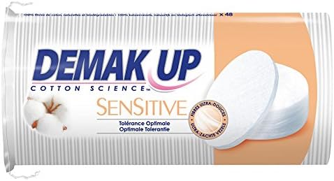 Demak'Up Sensitive Set Of Cotton Wool Pad - 48 Pads