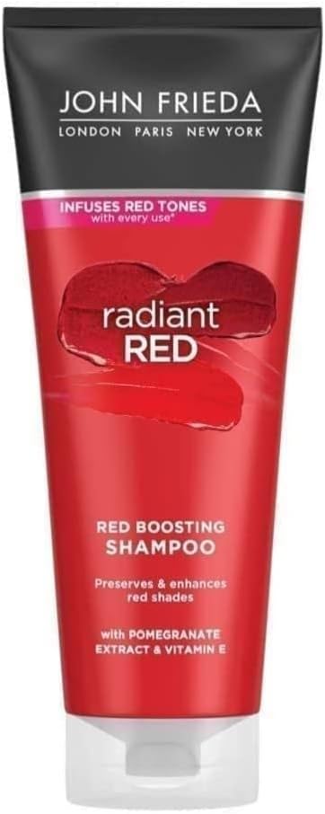 John Frieda Radiant Red Boosting Shampoo, 250 ml : Amazon.co.uk: Beauty