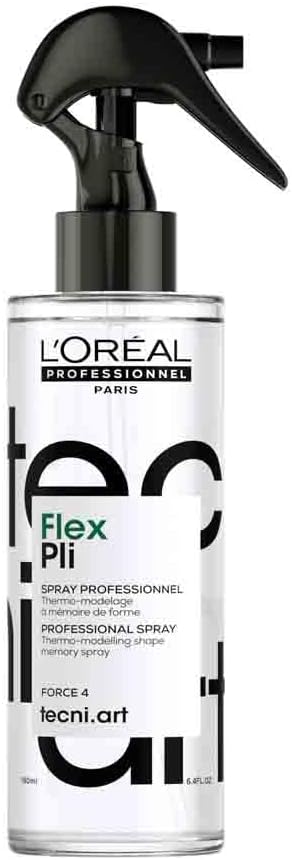 L'Oréal Professionnel Tecni.Art Flex Pli Hair Styling Spray, Thermo Modelling, Volumising, 190Ml