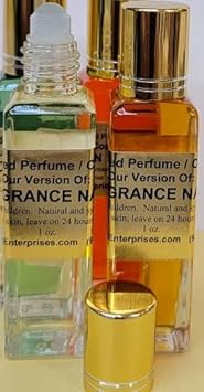 Hywd Enterprises Perfume Oil Comparable To Jaipur Saphir For Women, Fragrance Rendition, Eau De Parfum, 1 Oz. (30Ml) Tall Glass Roll On : Beauty & Personal Care