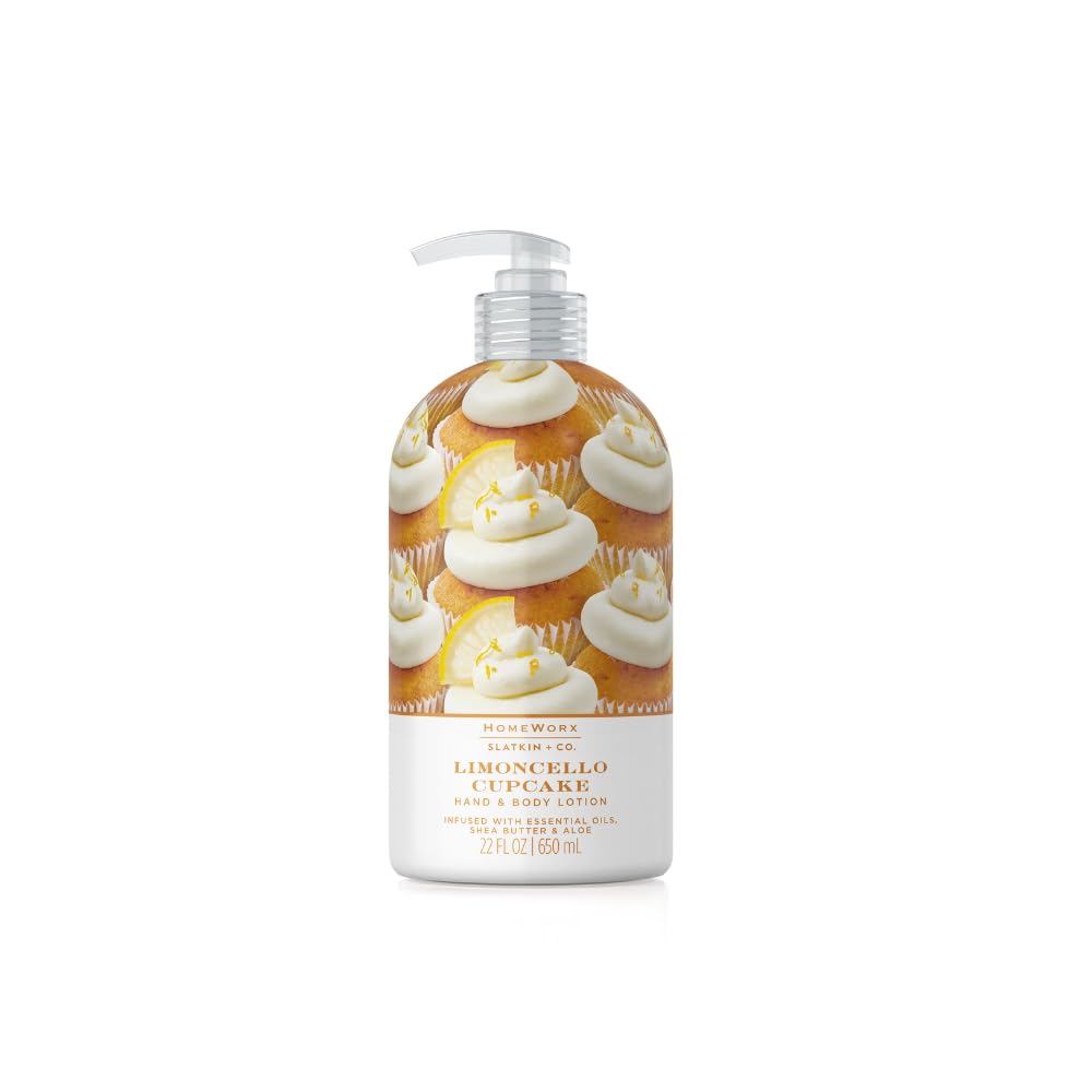 Homeworx By Slatkin + Co. 22 Fl Oz. Body Lotion- Limoncello Cupcake : Beauty & Personal Care