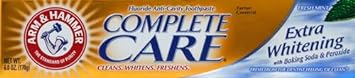 Arm & Hammer Complete Care Toothpaste, Fresh Mint, Whole Mouth Protection, 6.0oz