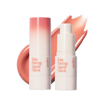 Espoir Tone-Pairing Liquid Blush #4 Persimmon ? Moisturizing Formula To Express Dewy Cheeks ? Watercolor-Like Subtle And Beautiful Color Blush ? K-Pop Idol Blush Of Korean Makeup