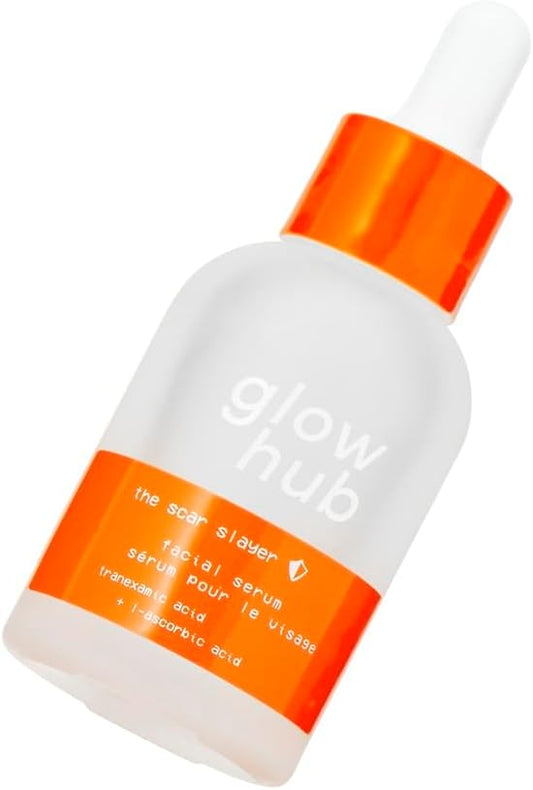 Glow Hub The Scar Slayer Facial Serum With Vitamin C For Anti-Pigmentation And Blemish Prone Skin 30Ml