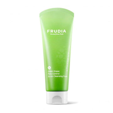 Frudia Green Grape Pore Control Scrub Cleansing Foam, Sharp