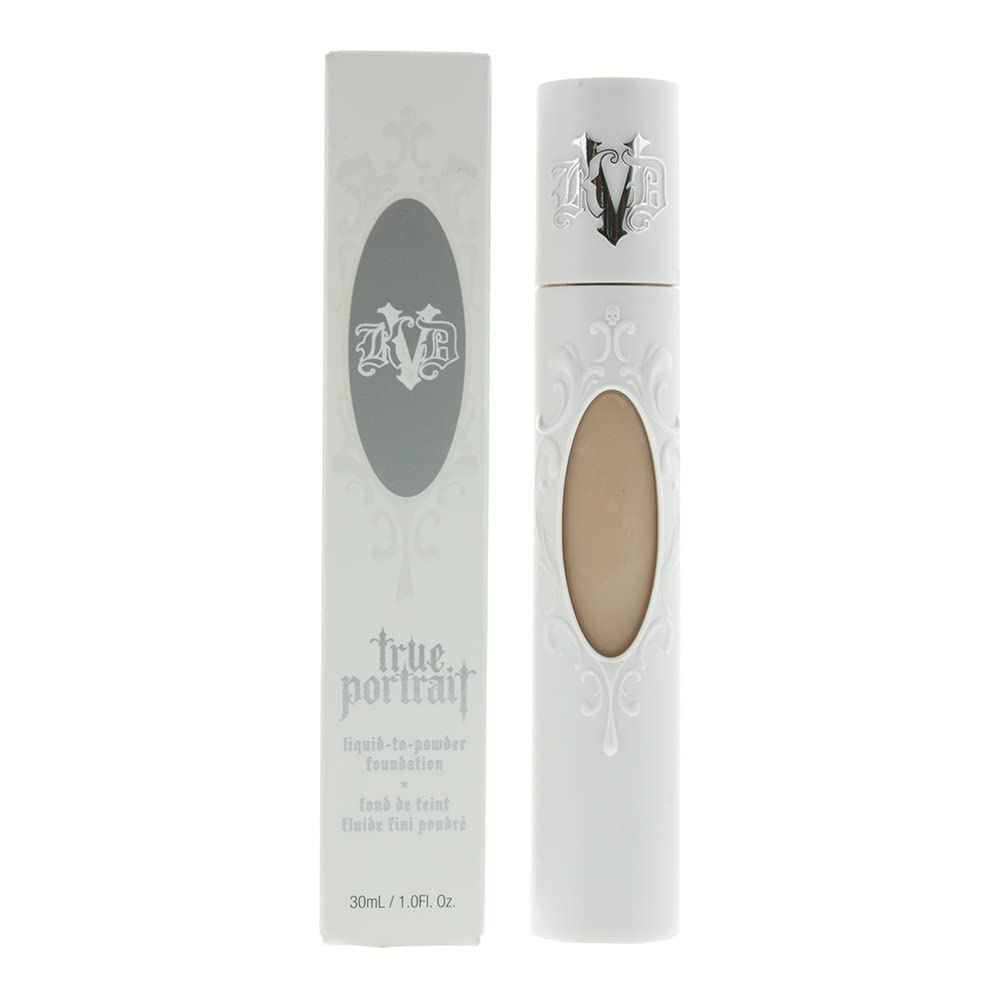 Kat Von D True Portrait Liquid To Powder Foundation Medium 027 1.0 Oz