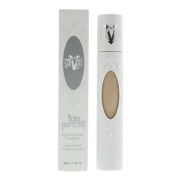 Kat Von D True Portrait Liquid To Powder Foundation Medium 027 1.0 Oz
