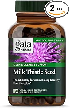 Milk Thistle Gaia Herbs 120 VCaps