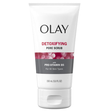 Olay Regenerist Detoxifying Pore Scrub Facial Cleanser, 5 Fl Oz : Beauty & Personal Care