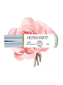 Herb & Root Lily Of The Valley Perfume For Women Oil Roll On | Light, Fresh Muguet Fragrance | Long-Lasting, Clean, Alcohol-Free Scent