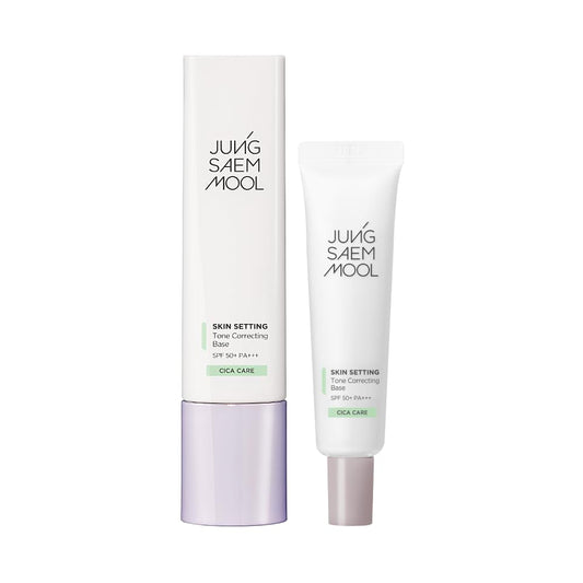 Jung Saem Mool Official Skin Setting Tone Correcting Base Gift Set | Tone Correcting Base 40Ml + Tone Correcting Base 20Ml