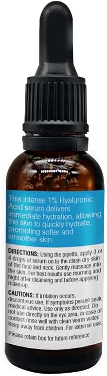 BEAUTY FORMULAS MOISTURE HYALURONIC ACID 30ML SERUM