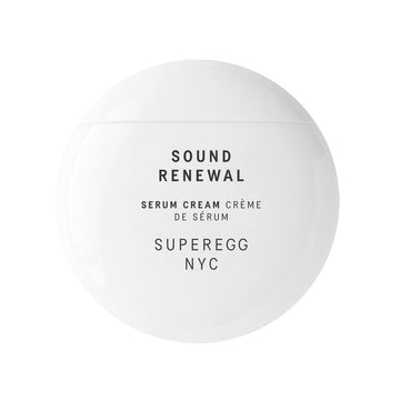 Superegg Sound Renewal Serum Cream: For A Fresh, Luminous Complexion. Nourishing Serum Cream With Panthenol And Egcg. 60 Ml / 2 Fl Oz