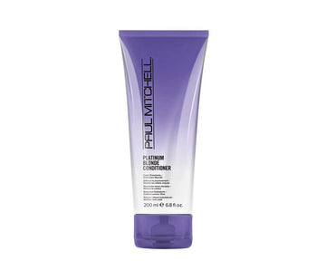 Paul Mitchell Platinum Blonde Purple Conditioner, Cools Brassiness + Eliminates Warmth, For Color-Treated Hair + Naturally Light Hair Colors, 6.8 Fl. Oz