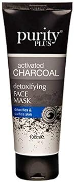 Purity Plus Activated Charcoal Detoxifying Face Mask 100Ml