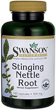 Stinging Nettle Root 500 mg 100 Caps