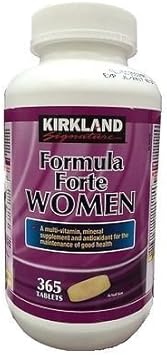 Kirkland Signature Formula Forte Women, 365 Tablets {Imported from Canada}