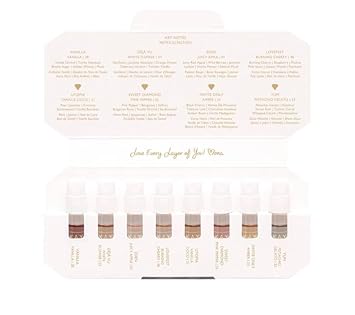 Kayali Discovery Layering Set 8 X 1.5Ml Eau De Parfum + Bonus Nest Ny Sicilian Tangerine Body Cream, 30 Ml : Beauty & Personal Care