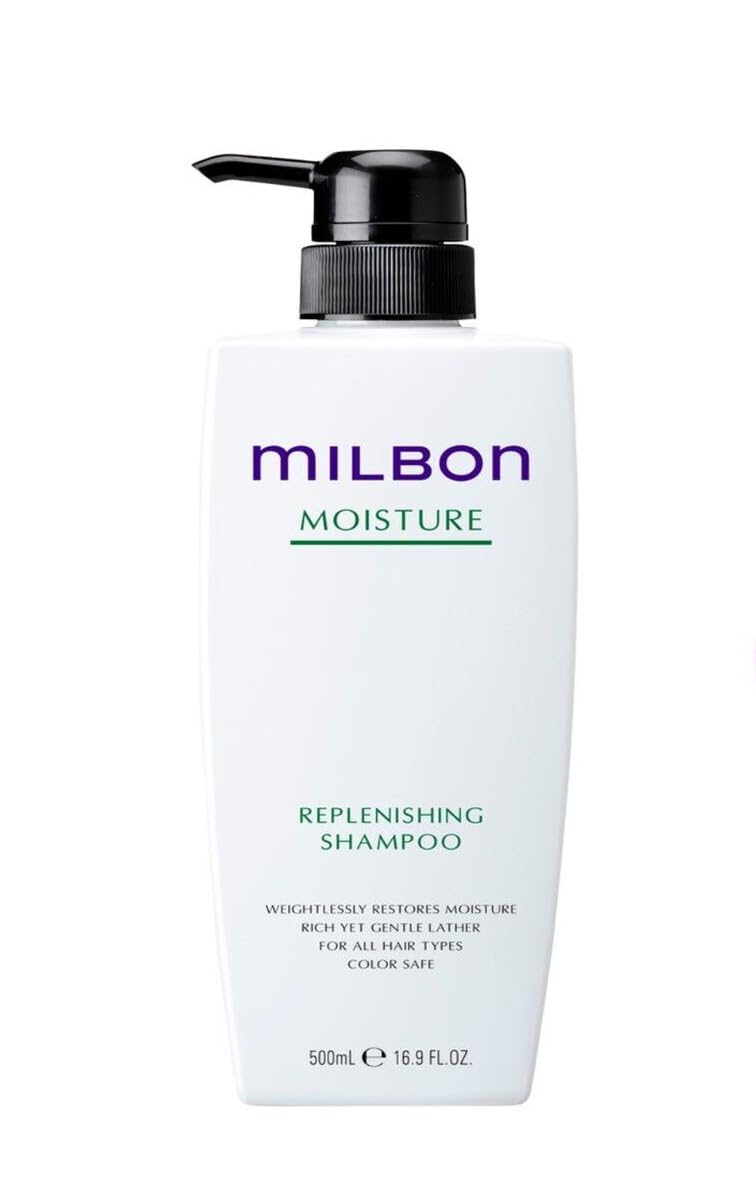 Milbon Moisture Replenishing Shampoo Big Size 16.9 Oz : Beauty & Personal Care