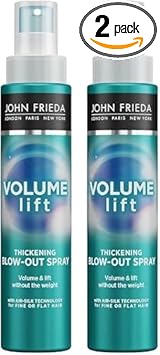 John Frieda Volume Lift Thickening Blow-Out Spray 100 ml, Thickening Blow-Dry Spray for Fine, Flat Hair, Volumising Spray (Pack of 2) : Amazon.co.uk: Beauty