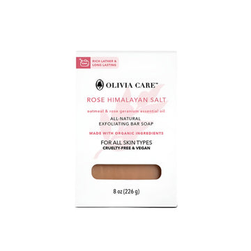 Olivia Care Exfoliating Bar Soap, Coffee Beans, 100% Natural, Organic Ingredients, Clean Energize Mind Body, Full Of Vitamin, Antioxidants & Minerals (Mocha Latte)