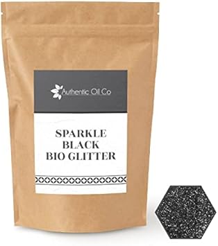 Sparkle Black Bio Glitter Coarse Eyeshadow, Body, Hair, Nail and Festival Makeup, Craft, Cosmetics, Vegan Cruelty Free, 3g : Amazon.co.uk: Home & Kitchen