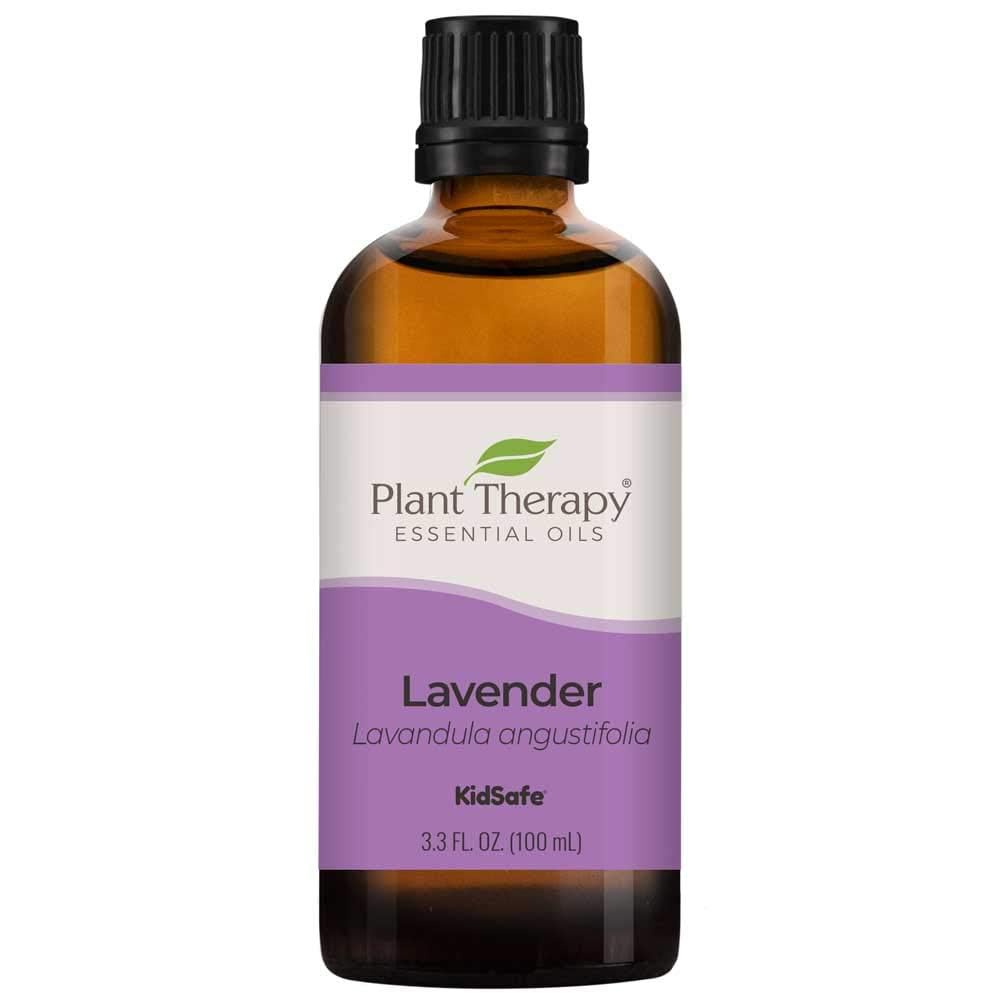 Plant Therapy Lavender Essential Oil 100% Pure, Undiluted, Natural Aromatherapy, Therapeutic Grade 100 Ml (3.3 Oz)