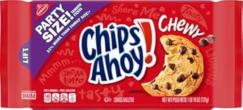 Chips Ahoy! Chewy Chocolate Chip Cookies, Party Size, 26 Oz (Pack Of 3)