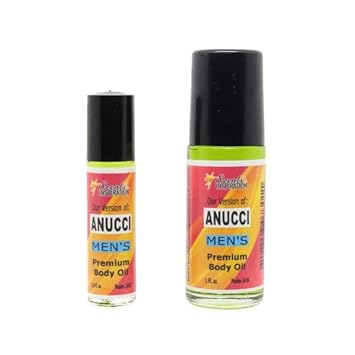 Scents & Inspiration Roll-On Fragrance Oil - Our Version Of Anucci For Men | Long Lasting & Alcohol-Free | Travel Size | Men'S Fragrance Oil | 1 Fl. Oz