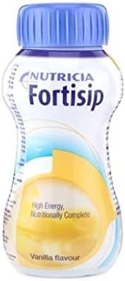 24X Fortisip Vanilla High Energy Milkshake Supplement 200Ml Bottle