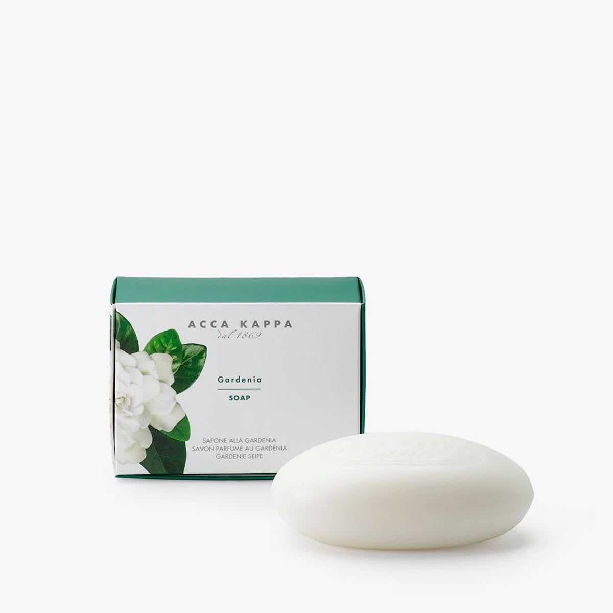 Acca Kappa Vegetable Soap Bar 150G Moisturizing Triple-Milled Cleanser For Men And Women